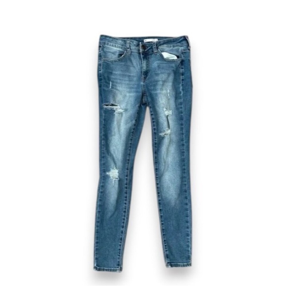 SO Women's Skinny Jeans - Blue